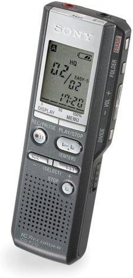 Sony ICD-P210 Digital Voice Recorder (Silver)