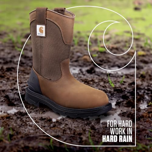 Carhartt Men's 11 WLNGTN SQ Toe BRN-M Work Boot2