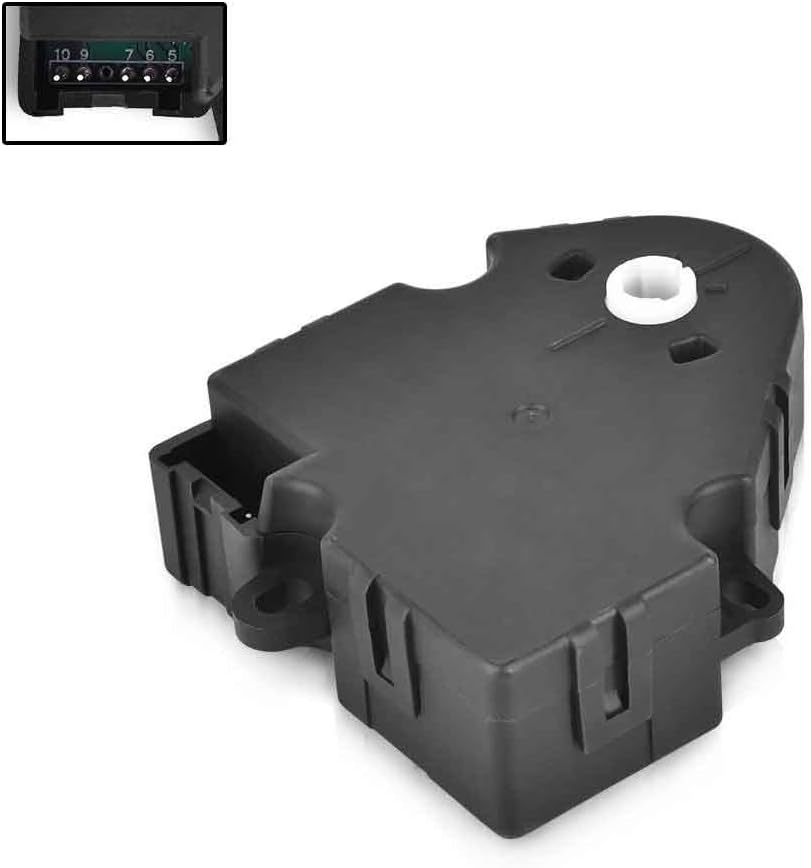 Heater Blend Door Air Temperature Actuator Compatible With Replacement For 1994-2012 GMC - Silverado 1500 2500 Tahoe Sierra Buick Pontiac Cadillac Replaces 89018365, 604-106, 52402588