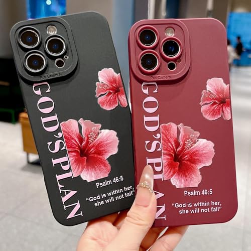 Coque iPhone 15 Pro motif floral pour vos sorties