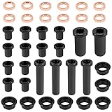38Pcs Rear Suspension A-Arm Bushing & Spacer Kit Replacement for Polaris Sportsman 500 RSE Sportsman 400 4x4 700