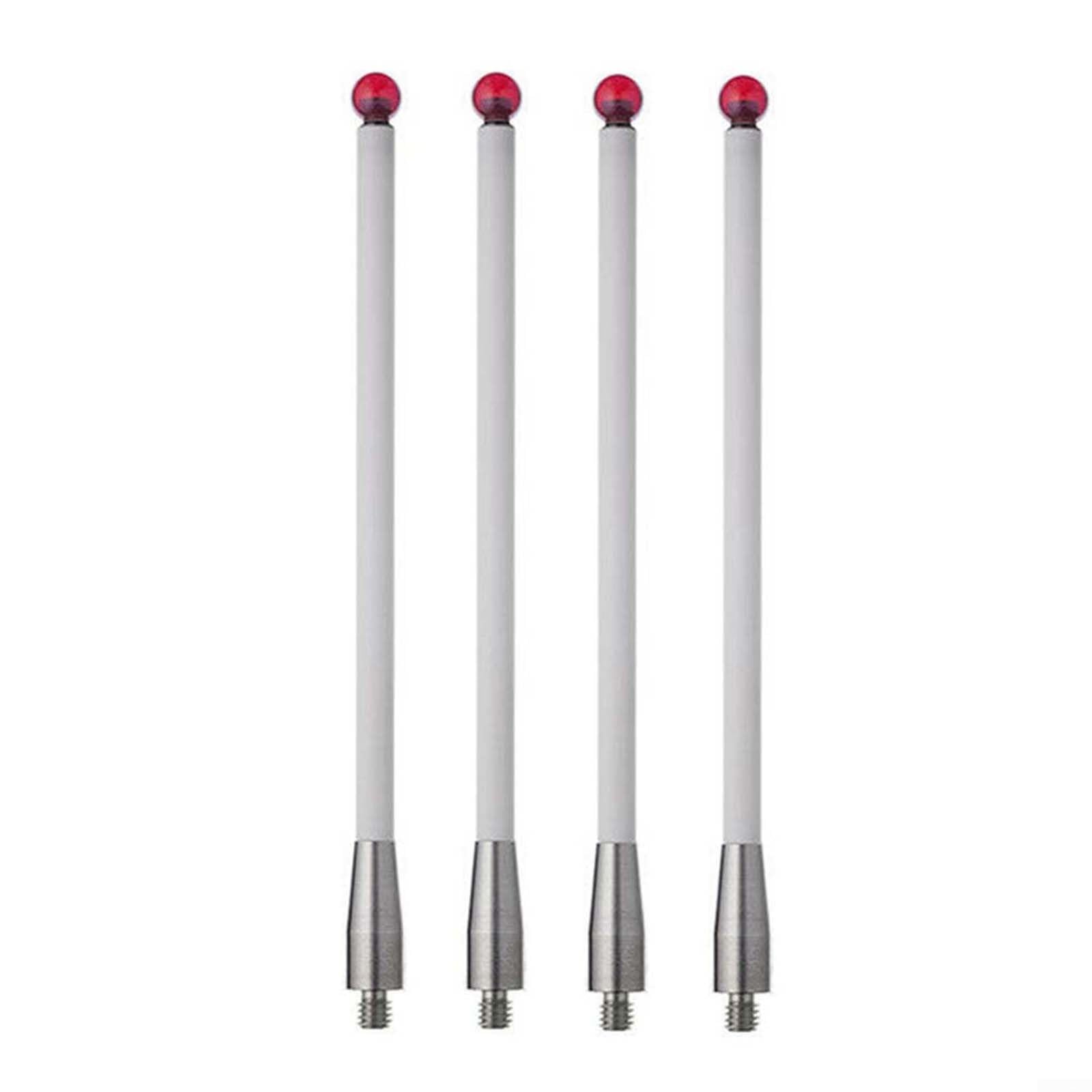Ball Probe Stylus A-5000-3712 - Punta de cerámica de 6 mm, punta de 100 mm de longitud para tareas de inspección de agujeros profundos