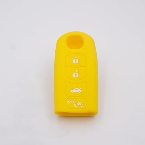 Miniatura 4 de Funda para llave de coche para Mazda 36 MX-5 CX-3 CX-5 CX-7 CX-9 Scion IA 20162017, cubierta de llave de silicona de 4 botones