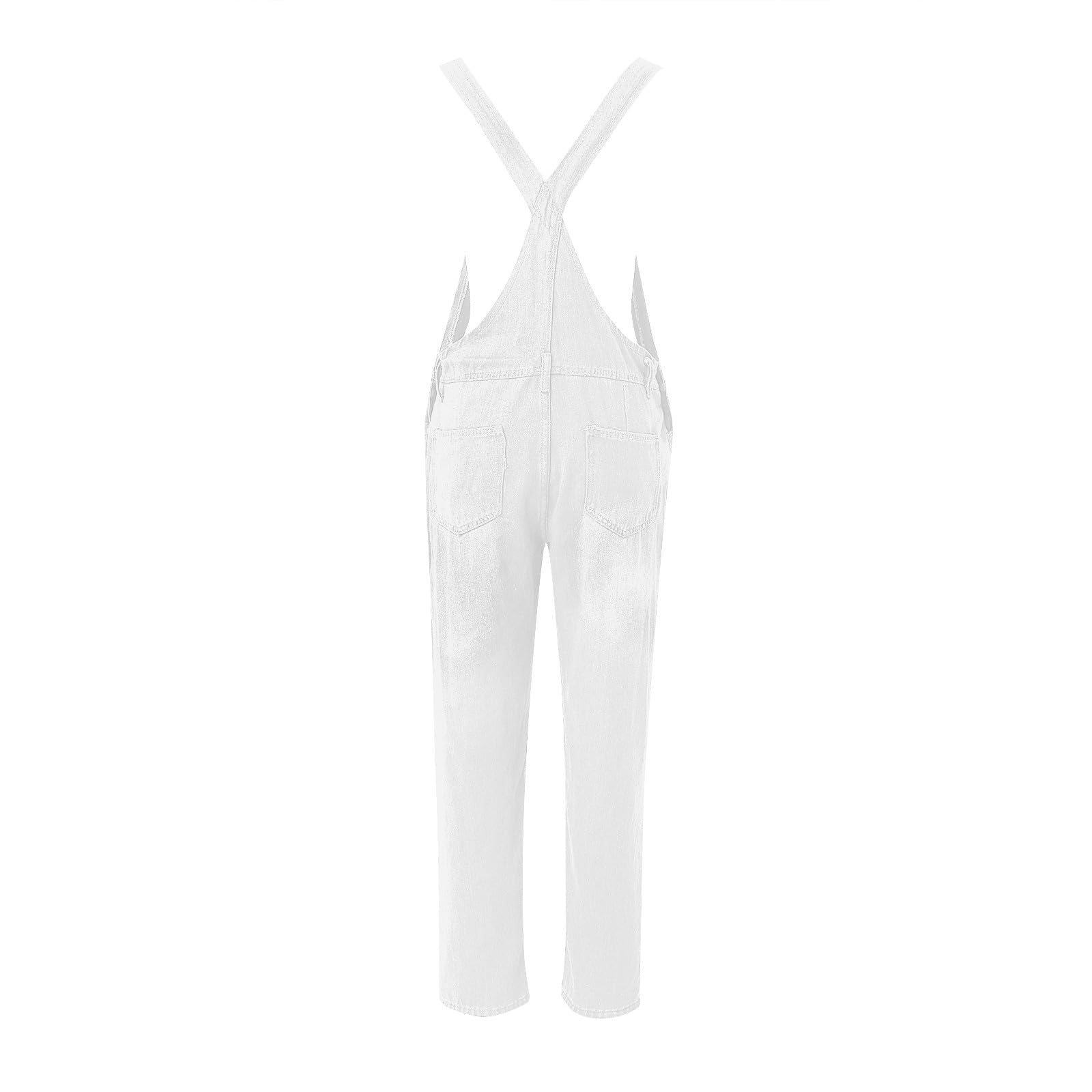 Peto para mujer, vaqueros vaqueros, peto para mujer, pantalones de trabajo, holgados, pantalones de verano, pantalones de verano, pantalones de peto rectos con cómodos y ajustables