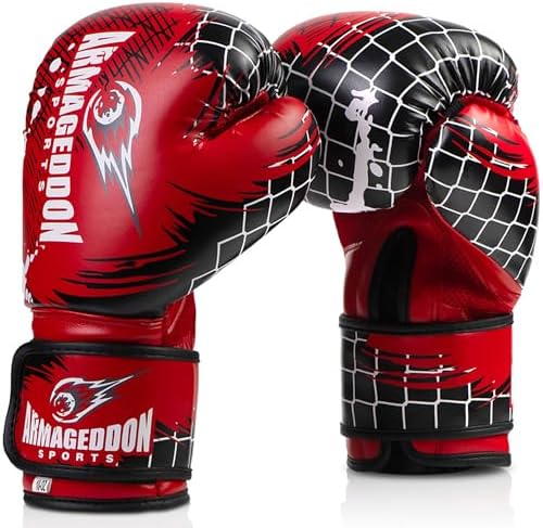 Guantes de boxeo para hombre y mujer, guantes de entrenamiento Mu...