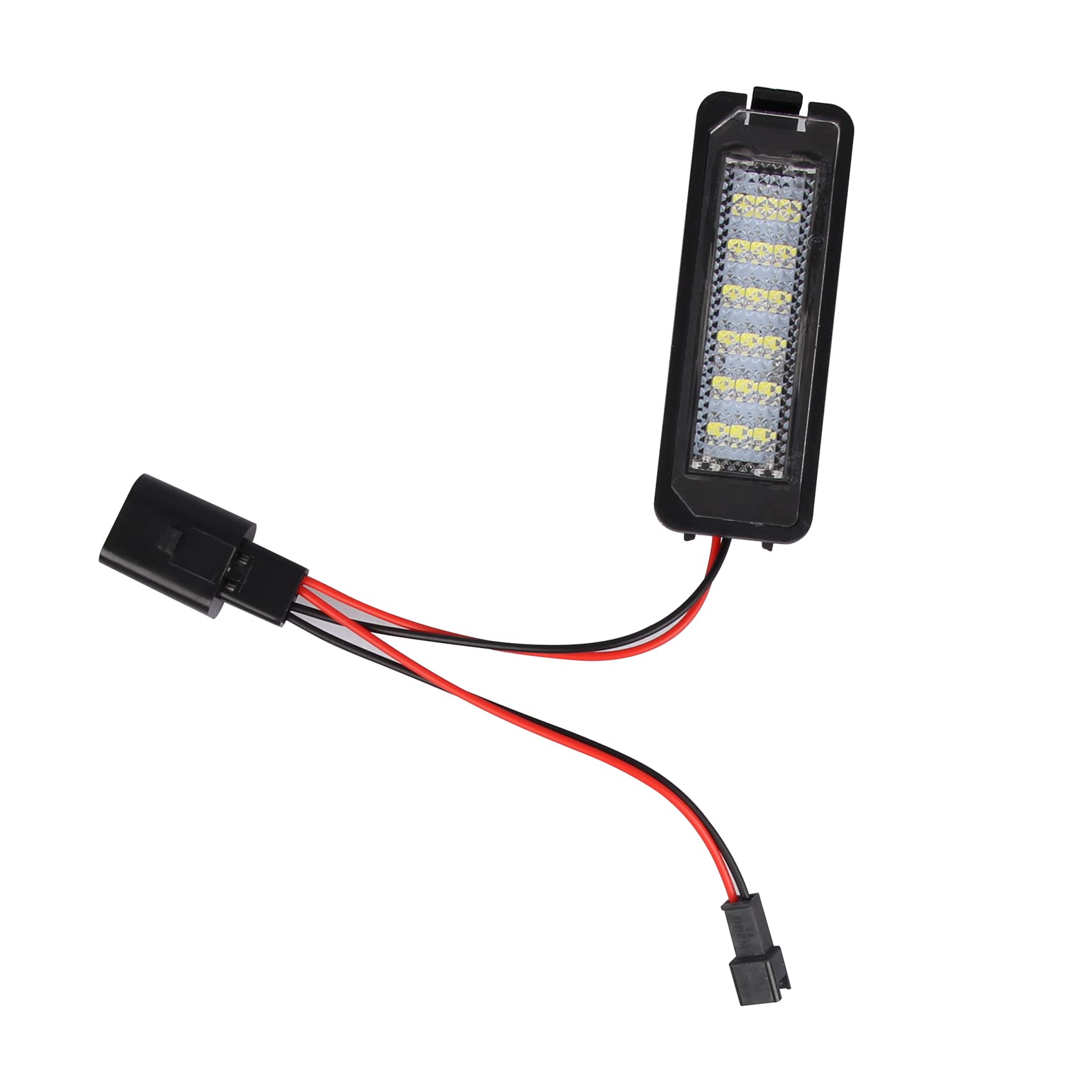 luz matricula compatible con Golf 4, 5, 6, 7 y Polo compatible con Volkswagen Polo.