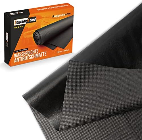 Upgrade4cars Wodoszczelna mata antypoślizgowa, 120 x 100 cm, możliwość przycięcia, antypoślizgowa mata ochronna, uniwersalna na kemping, bagażnik, legowisko dla psów itd. | podkładka antypoślizgowa,