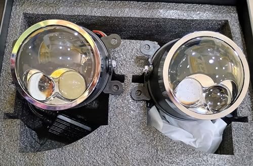 Image of Bi-LED Projector Fog Lights, 10X Brighter, 400% Longer Range, for BMW X Series Models