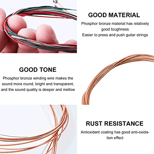 Cordes de Guitare, Cordes Guitare Acoustique, Corde de Rechange pour Guitare, Cordes pour Guitare Acoustique, pour… - Les Beatles, Paul McCartney, John Lennon, RIngo Starr, George Harrison Cordes de Guitare, Cordes Guitare Acoustique, Corde de Rechange pour Guitare, Cordes pour Guitare Acoustique, pour… – Image 5