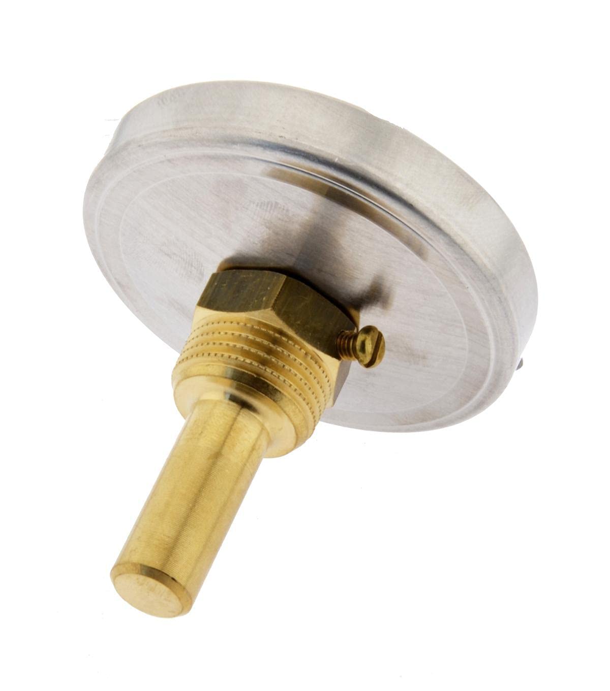 WIKA Bimetallthermometer, waagerecht Ø 63 | 0-160°C | 100mm | Aluminium Thermometer