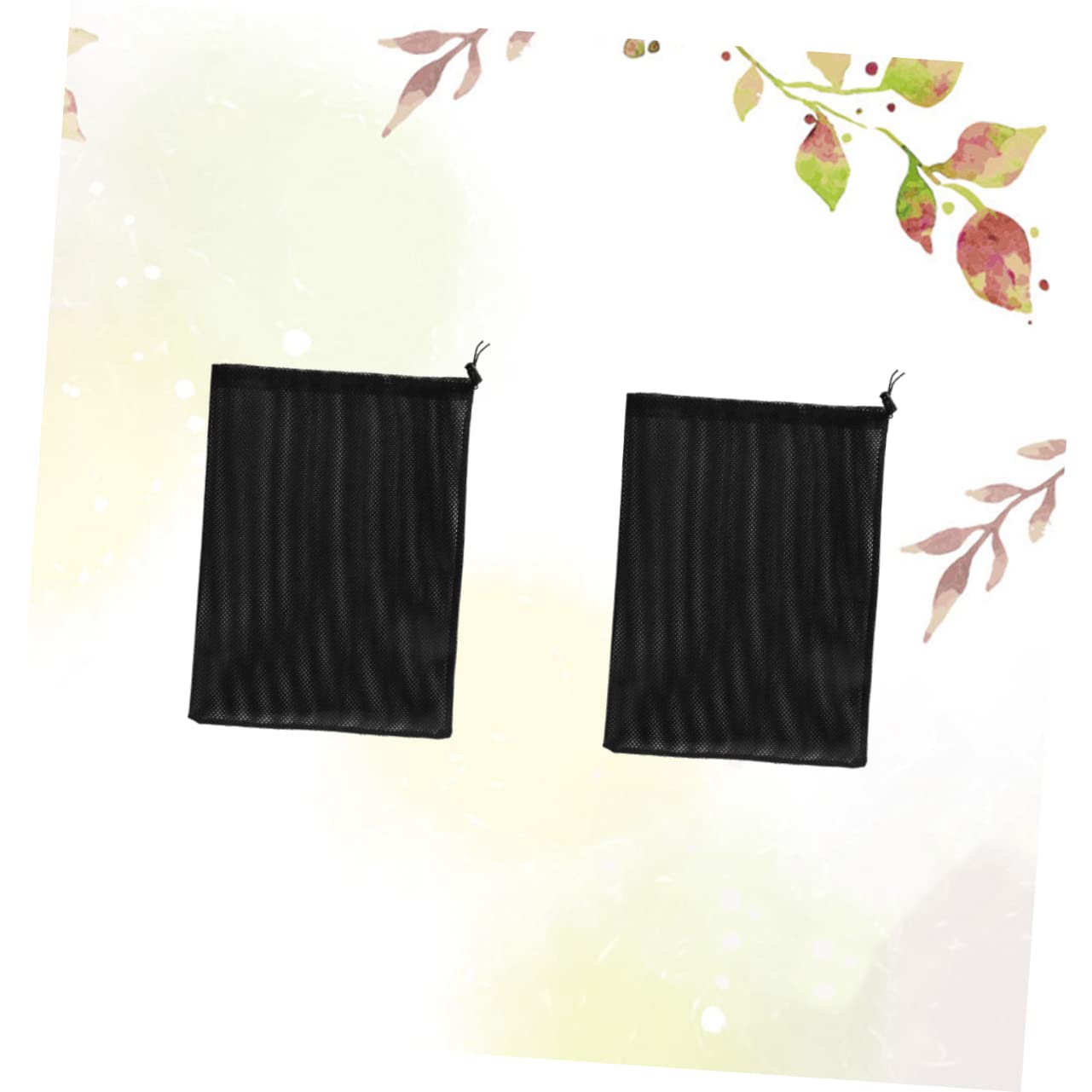 MERRYHAPY Aquarium Pump Bag 2-pack Mesh Bag for Water Pump Fish Tank Replacement Safe Material for Filtration