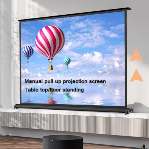 Pantalla Retráctil de Proyección de Mesa 30 pulgadas 4:3 miniatura 2