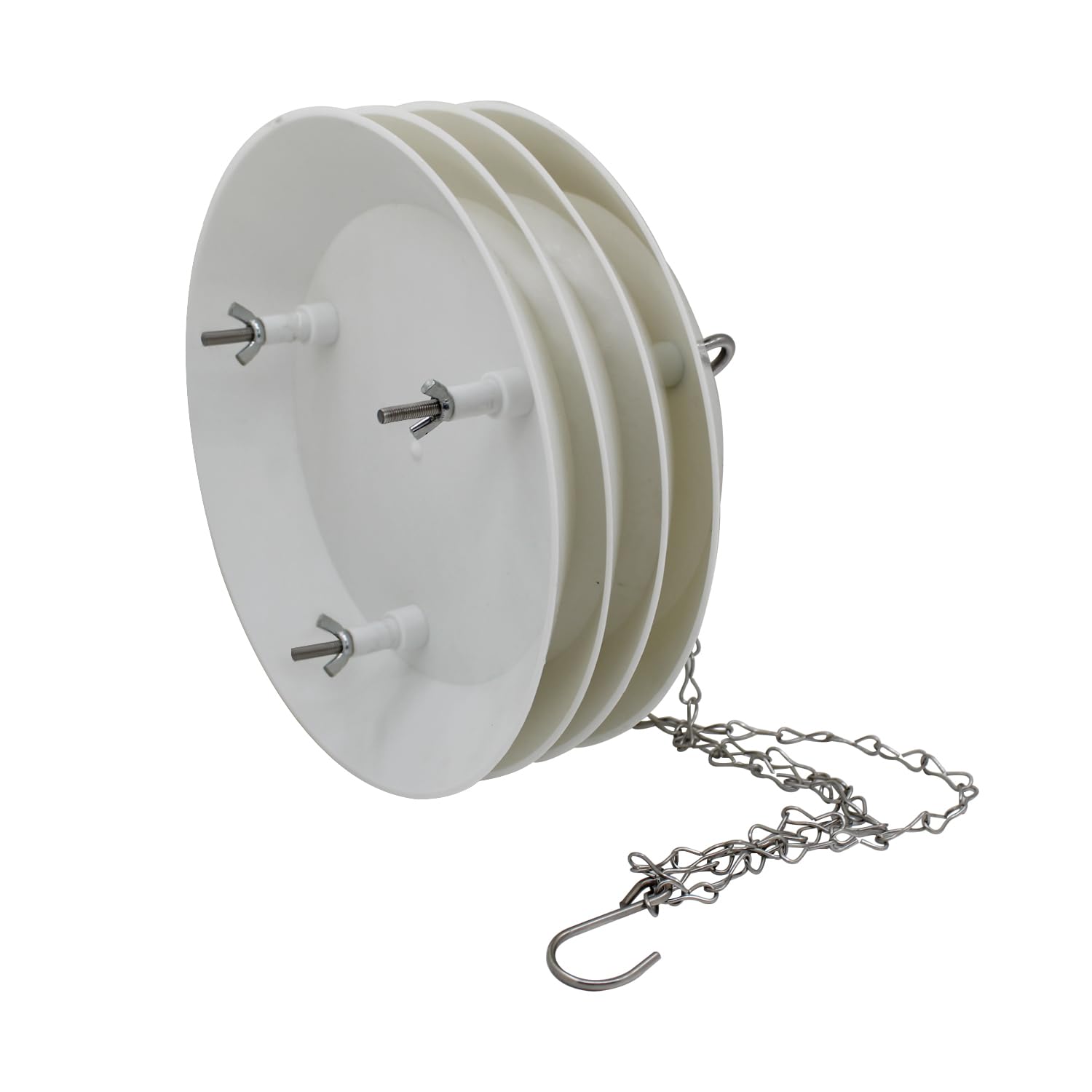 Dzwonek pogodowy ID133mm OD225mm do stacji pogody wewnątrz i na zewnątrz osłona czujnika bazy stacji wentylacyjnej garita (10 warstw)