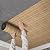 Wood Slat Peel and Stick 3D Wall Panel -23.6"x118"Soundproof Self-Adhesive Wall Sticker, Removable Thick PVC Slat Contact Paper for Kitchen, Bedroom,Ceiling Wall Decoration(Dark Brown,19Sq.ft)