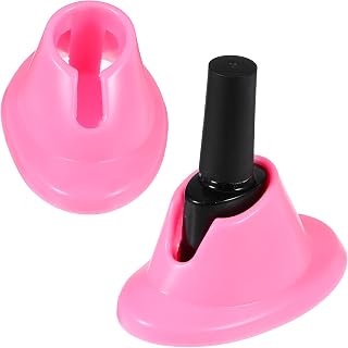 Soft Rubber Nail Polish Bottle Holder Spill-Proof Bottle Stand Anti-Spill Storage Rack Display Stand Manicure DisplaysTools Nail Art Supplies for Nails Salon Foot and Hand Care Display Art To