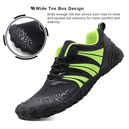 image for Oranginer Men's boys Flexbile Barefoot Inspired Running Shoes Wide Toe