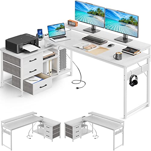 パソコンデスク i-desk Amazon | ZXD 机 pcデスク ラック付きデスク 幅80cm×奥行50cm