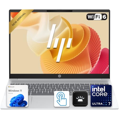 Image of HP OmniBook 5 16 inch WUXGA 2K Touchscreen Laptop | Intel Core Ultra 7 Processor with AI Boost | 32GB DDR5 RAM | 1TB PCIe SSD | Win 11 | Full-Size, Backlit Keyboard | Wi-Fi 6 & Bluetooth 5.4 | HDMI