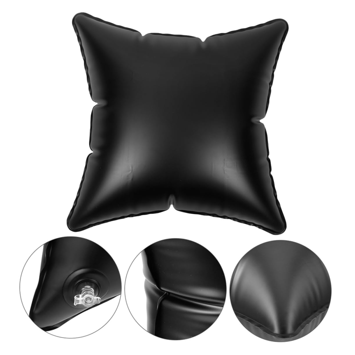MAGICLULU 4 Pièces Oreiller Gonflable Insertion D'oreillers De Canapé De Voyage Gonflable Coussin e De Randonnée Coussin De Dos e Gonfler L' PVC