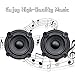 Granvela 3-inch Speaker Drivers - 20W/4 Ohm (2-Pack or 1 Pair)