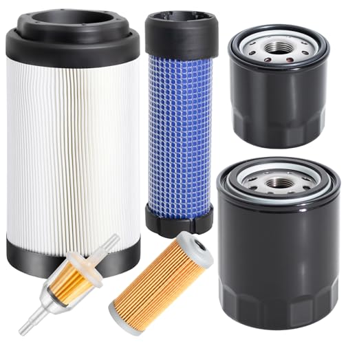 1025R Maintenance Filter Kit Compatible with John Deere 1025R 1023E 1026R 2025R 2026R Replaces MIU804763 LVU34503 M806418 LVA16054