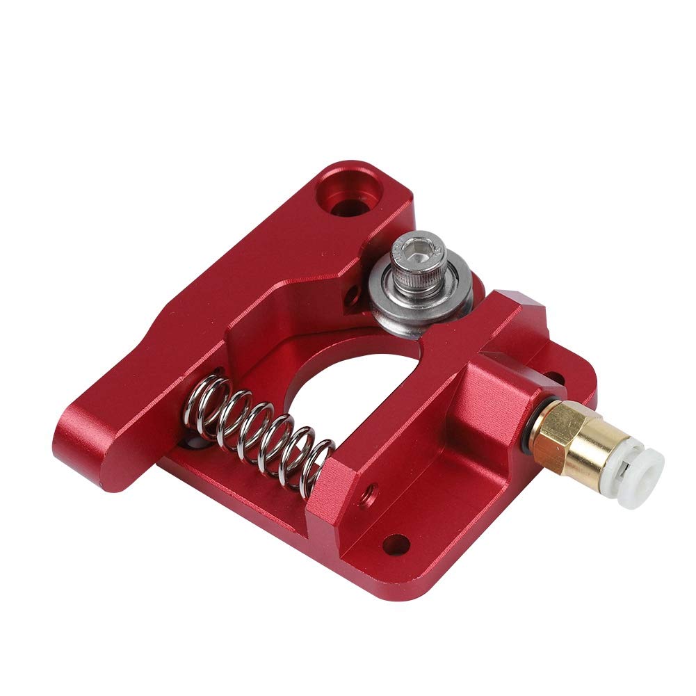Wytłaczarka do drukarki 3D, ulepszony zamiennik całkowicie metalowego napędu podajnika ekstrudera MK-8 aluminium 1,75 mm dla Creality Ender 3, CR-10, CR-10S (lewa ręka)