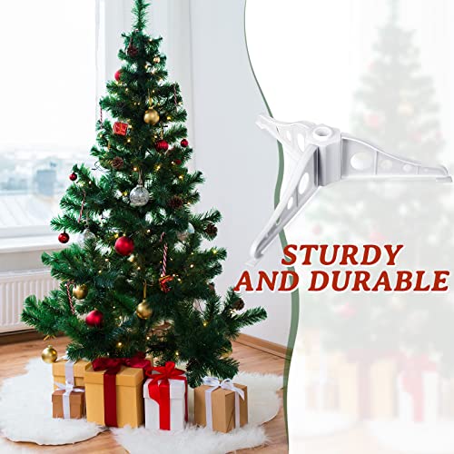 Youyole Christmas Tree Stand Plastic Legs Replacement White Artificial Xmas Base Holder For Trees 0.75'' In Diameter #TOP4