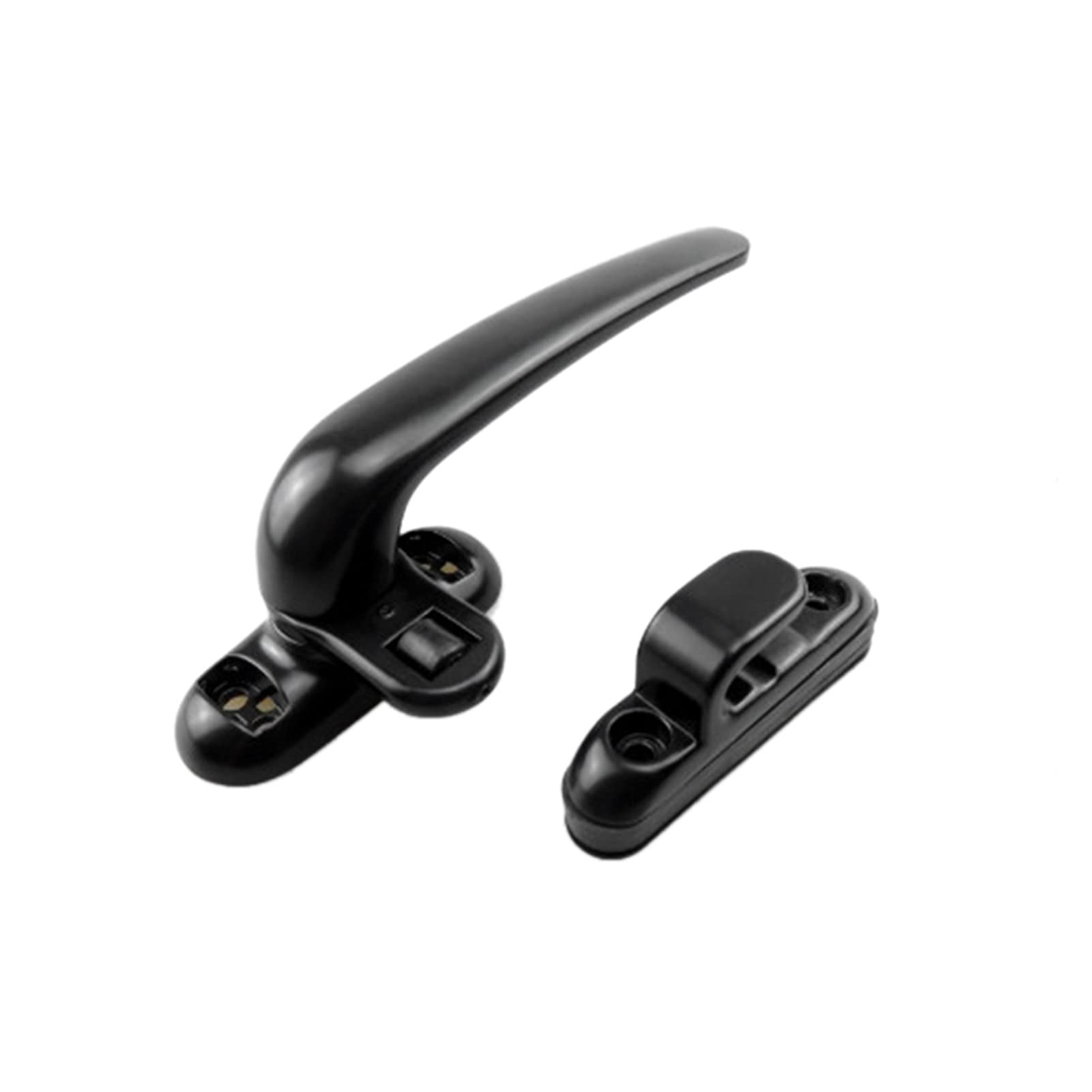 Eyrmqwjpc Black Upvc Window Handle ， Zinc Alloy Window Handle Replacement Left/Right 12X3x5 Cm(Right)