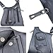 Double Shoulder Armpit Bag,Underarm Anti-Theft Bag, Hidden Shoulder Holster, Double Storage Pouch, Phone Wallet Pocket (Black)