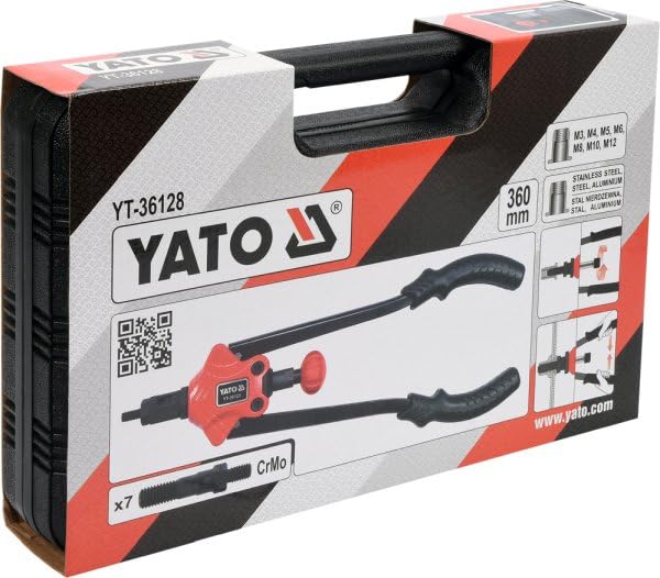 RIVETTATRICE Manuale per Dadi A Rivetto M3-M12
