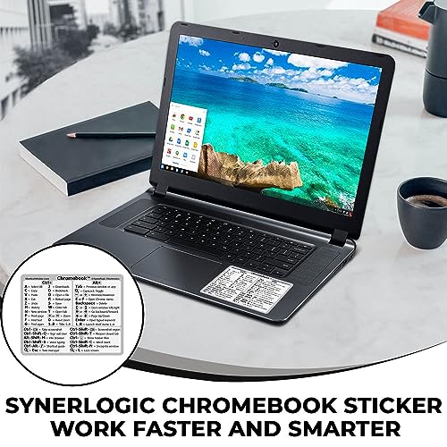 Adhesivo con Atajos para Chromebook 3 x 2.4 in miniatura 5