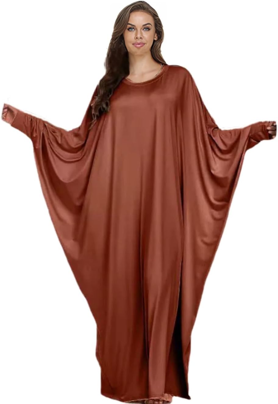 レディース ソフト イスラム教徒 祈り ドレス Abaya イスラム教 ラマダン 伸縮性 衣服 ドバイローブ