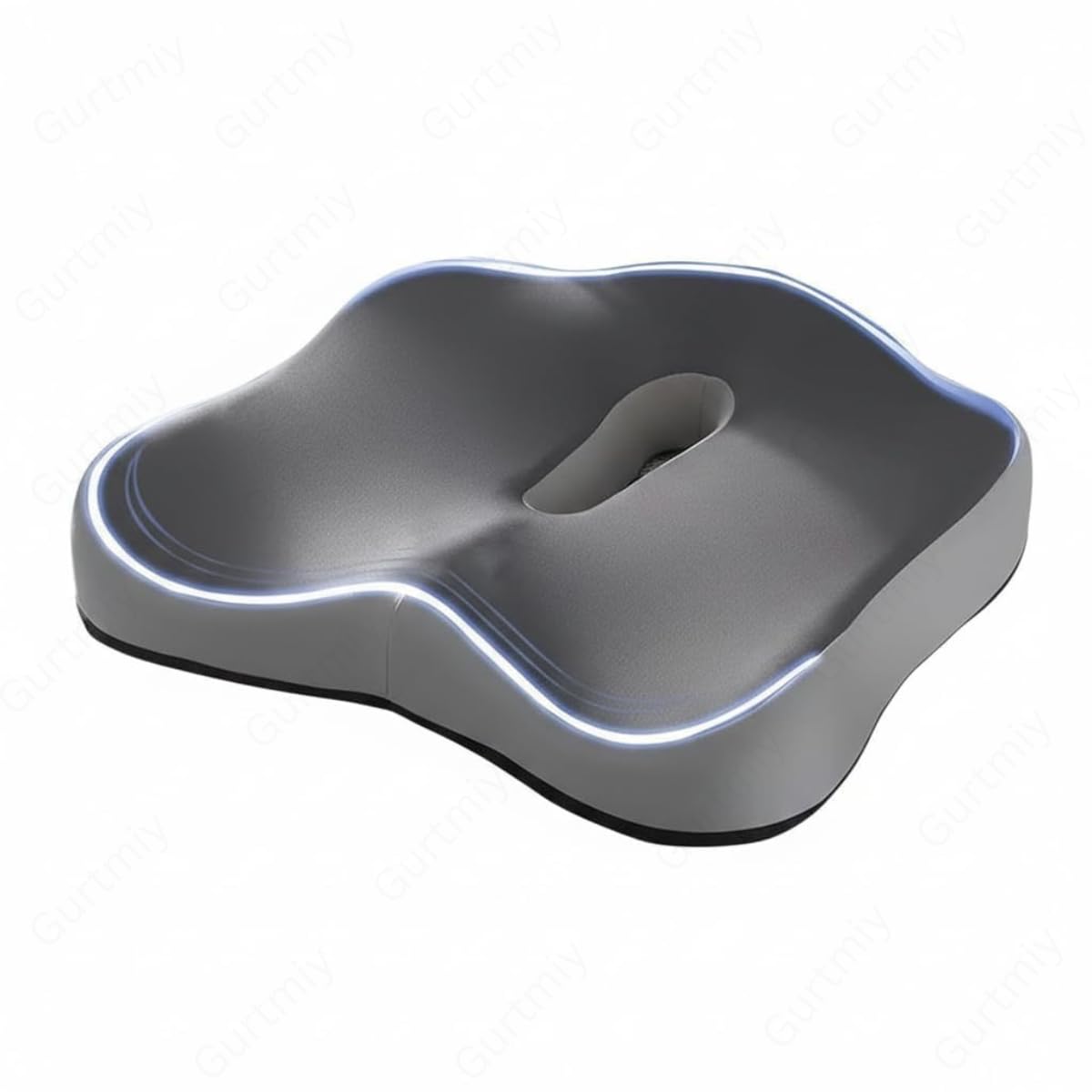 Ergonomic Seat Cushion for Sitting Memory Foam Comfort Orthopedic Support Pillow for Office Chair Car Travel Pain Relief