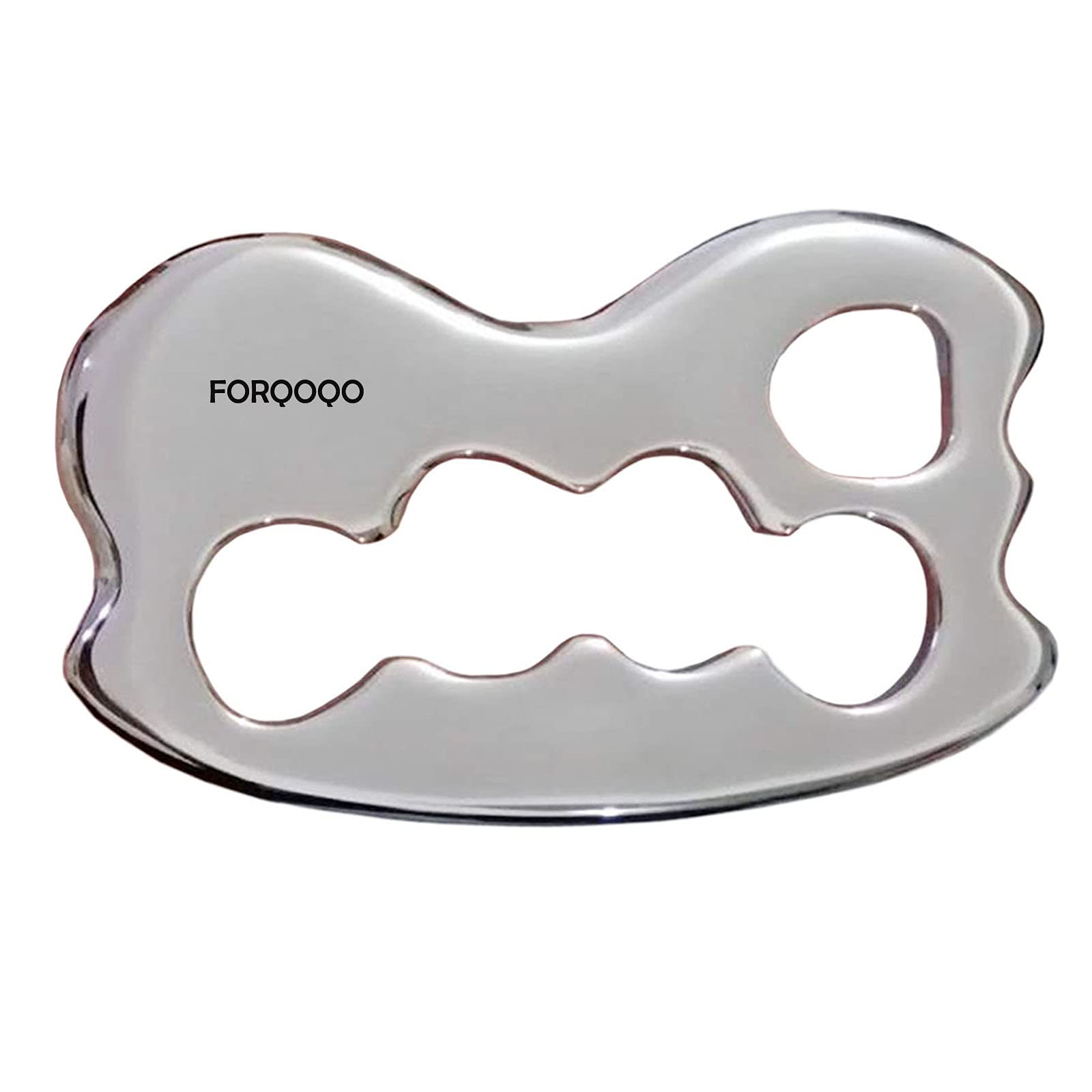 FORQOQO Gua sha Massage Tool Gua Sha Stainless Steel Gua Sha Muscle Scraper Massage Tool IASTM Tool for Soft Tissue Mobilization Tool Physical Therapy