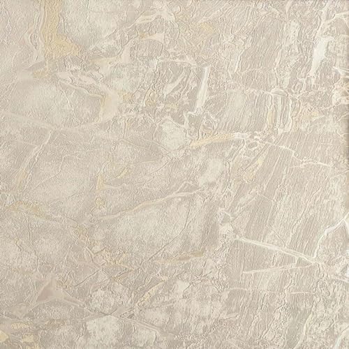 Image of Vasari Enzo Taupe Marble Wallpaper - Metallic Glitter Effect Feature Wall Modern - Luxury Heavyweight Textured Vinyl