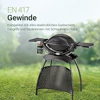 CAMPLORA 4x 450g Gaskartuschen mit Schraubventil EN417 Schraubkartusche – Ansicht 9