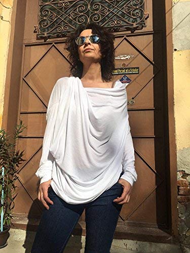 white summer sweater