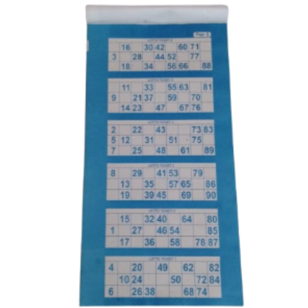 GKC Tambola Tickets Book, 600 Tickets Book,Colourful Easy to Cut for Kids and Adult(Pack of 1) (B0DFX5WBNJ) Amazon Price History, Amazon Price Tracker