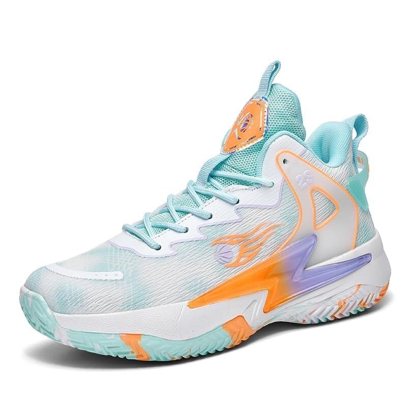 Buty Do Koszykówki Unisex Niskie Modne Dwukolorowe Trening