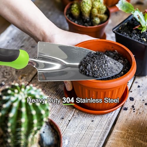 Set de Herramientas para Jardín de Acero Inoxidable con Bolsa miniatura 3