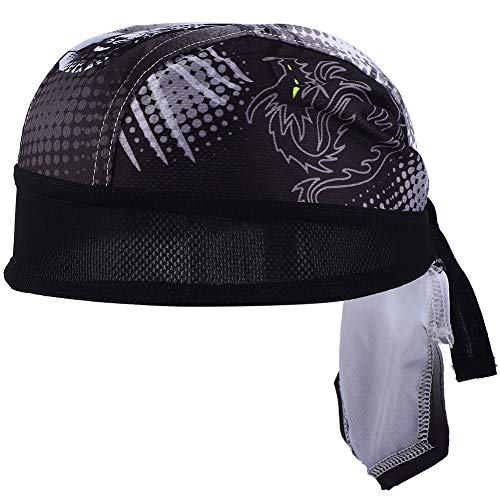 Alomejor Gorra Ciclismo Transpirable, Pañuelo Bicicleta Hombre Mujer Protección UV, Sombrero Deportes Aire para Correr Montar, Cinta Cabeza Secado Rápido para Ciclismo