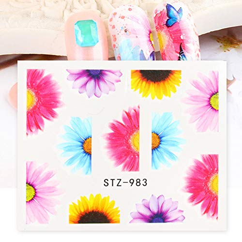 Beiling BEILING005 Butterfly Nail Art Stickers And Decals Colorful Water Transfer Nail Foils Supplies thumb #6