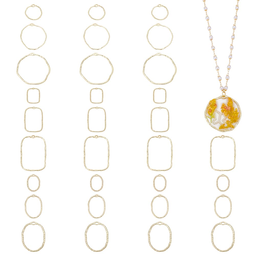 UNICRAFTALE 36 aretes de aro de oro de 3 tamaños 316 de acero inoxidable quirúrgico 316, aretes