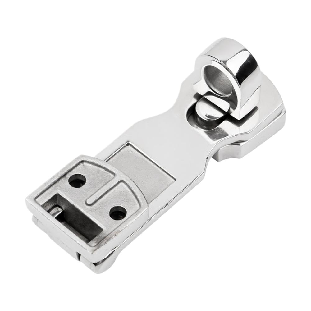 Marine Locker Latch 316 Stainless Steel Anti Rattle Boat Hook Buckle Clamp Compatible with 1Pcs