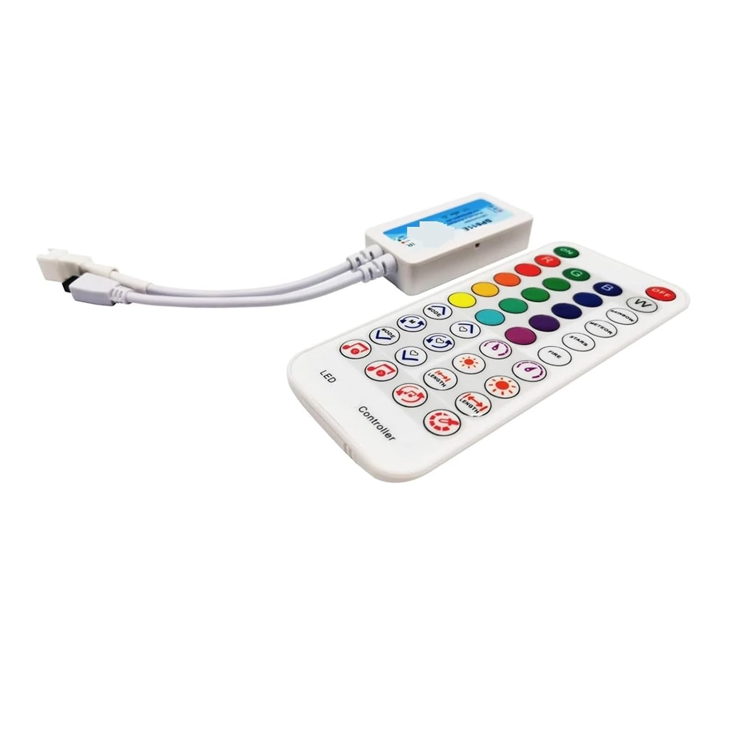 SP108E SP511E SP105E SP110E SP107E SP611E LED Controller LED dimmer for WS2812B WS2811 SK6812 LED Light Strip(SP107E)