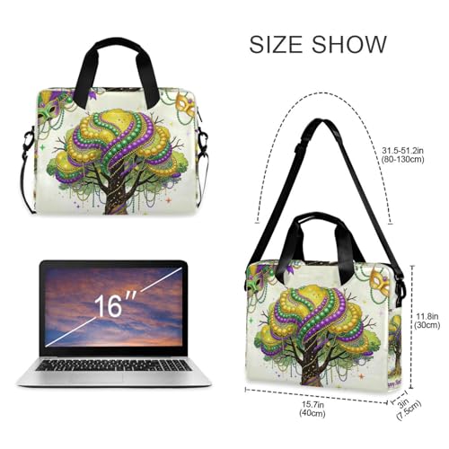 Funda para portátil de viaje 15.6 pulgadas con asas y correa miniatura 5