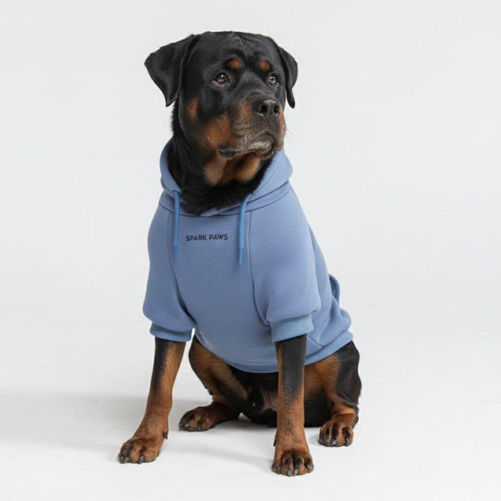 Spark Paws Dog Hoodie - Buttery-Soft Sweater Sweatshirt, Clothes for Puppy