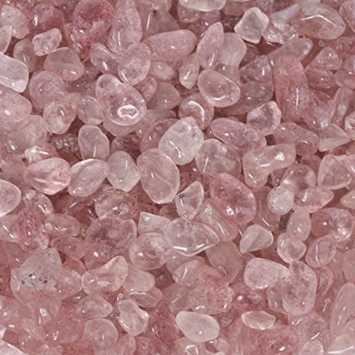 Image of 100 grams Small Tumbled Chips Polished Crushed Stone Crystal Healing Embellishments