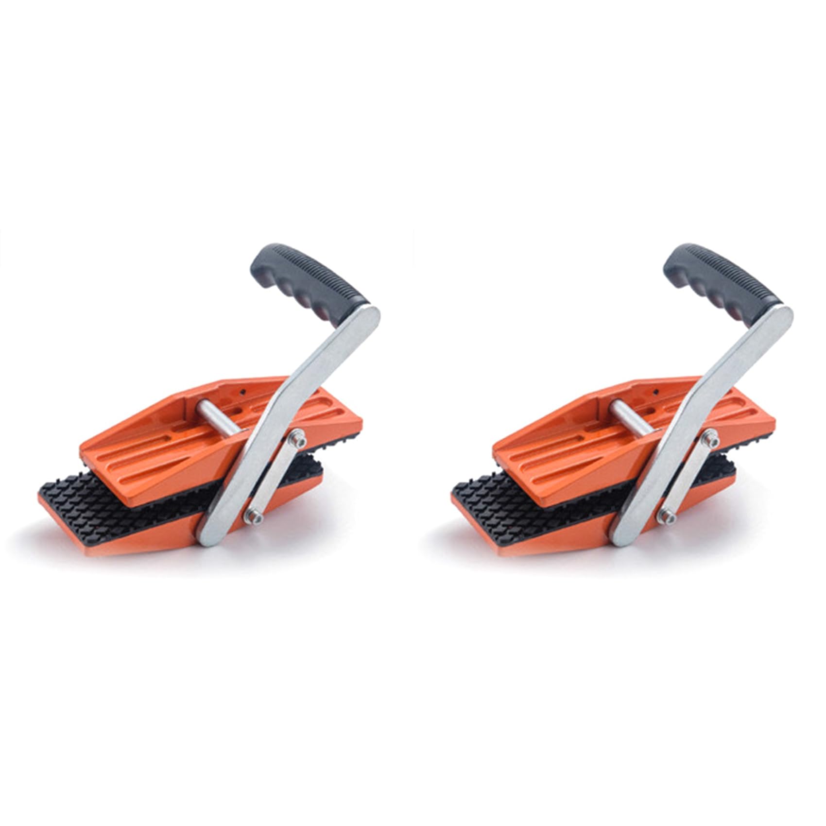 Jnchdghwa Orange 2X Single Handed Carry Clamps Carry Glass Stone Slab Tools Stone Lifter Lifting Clamp Handling Tools Lifting Clamps
