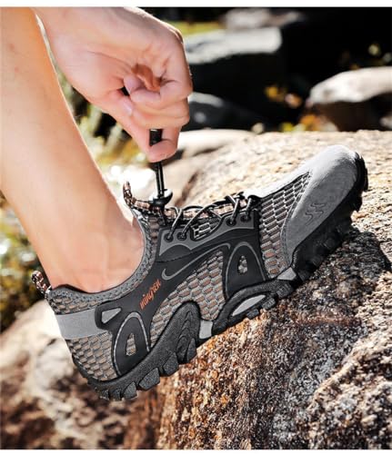 Water Shoes Men Quick Dry Barefoot Aqua Swim River Shoes for Pool Beach Hiking Walking Shoes4